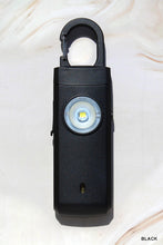 Load image into Gallery viewer, RECHARGEABLE PERSONAL SAFETY ALARM AND FLASHLIGHT
