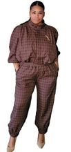 Load image into Gallery viewer, The High-Neck Plaid Set