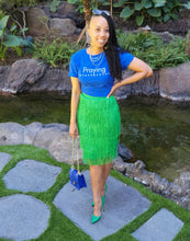 Load image into Gallery viewer, Tassle Midi Skirt