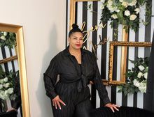 Load image into Gallery viewer, Pleaded Blouse Pant Set