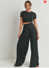 Load image into Gallery viewer, The "Buttery Basics" Palazzo Set
