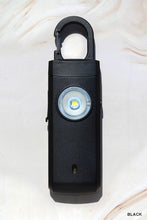Load image into Gallery viewer, RECHARGEABLE PERSONAL SAFETY ALARM AND FLASHLIGHT

