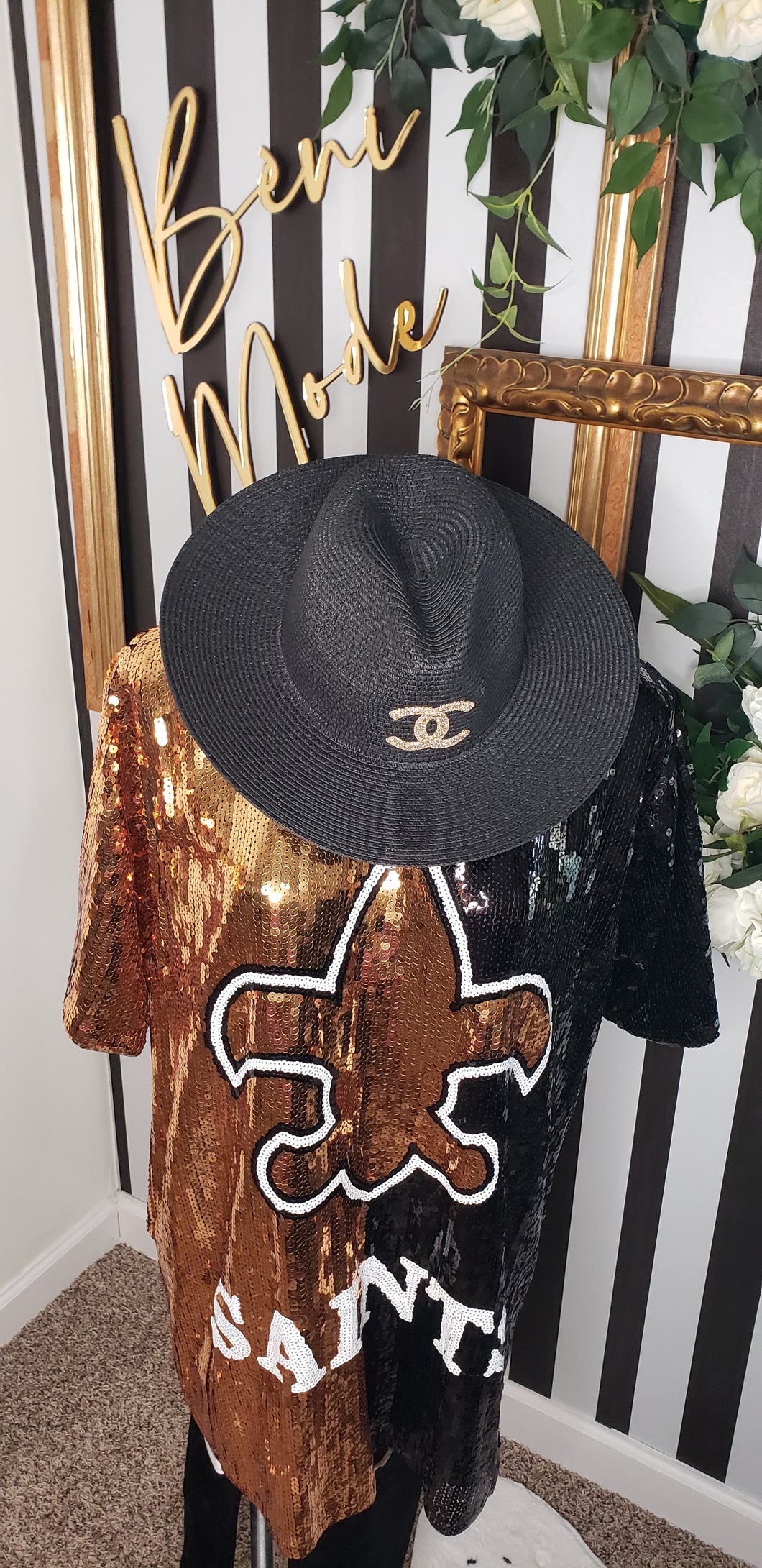 Saints Sequin Jersey
