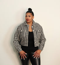 Load image into Gallery viewer, Houndstooth Jacket
